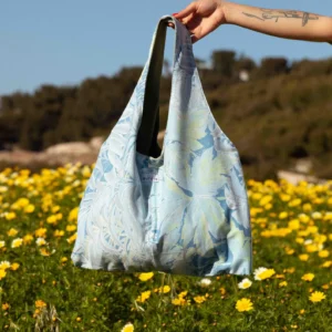 Marthe tote bag - vintage jungle fabric